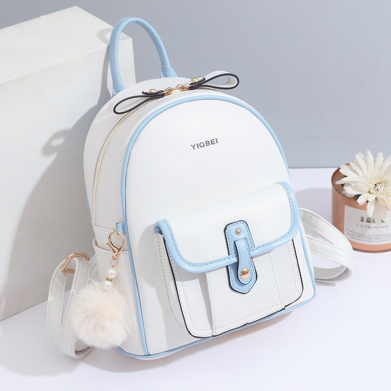Mini Backpack Women - Mochila elegante de textura de color
