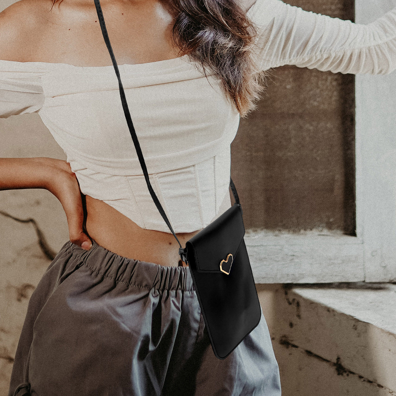 Women Bags Crossbody - 1 Pieza de Elegante Bolso Cruzado