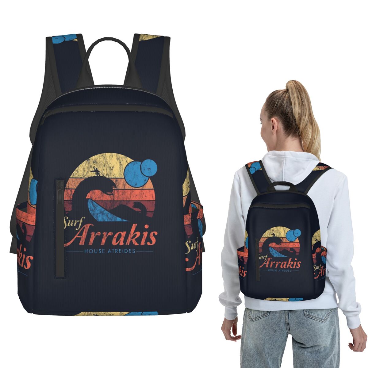Women Bags Dune - Mochila Arrakis Distressed Surf Dune Sci