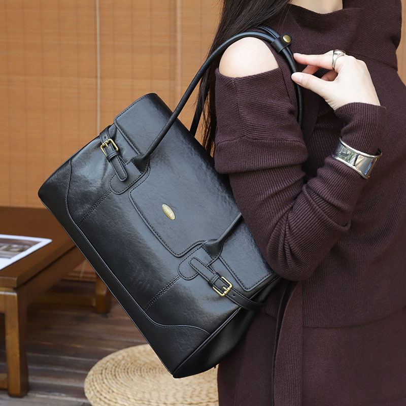 Women'S Tote Bags Designer - Bolso de cuero de grano superior
