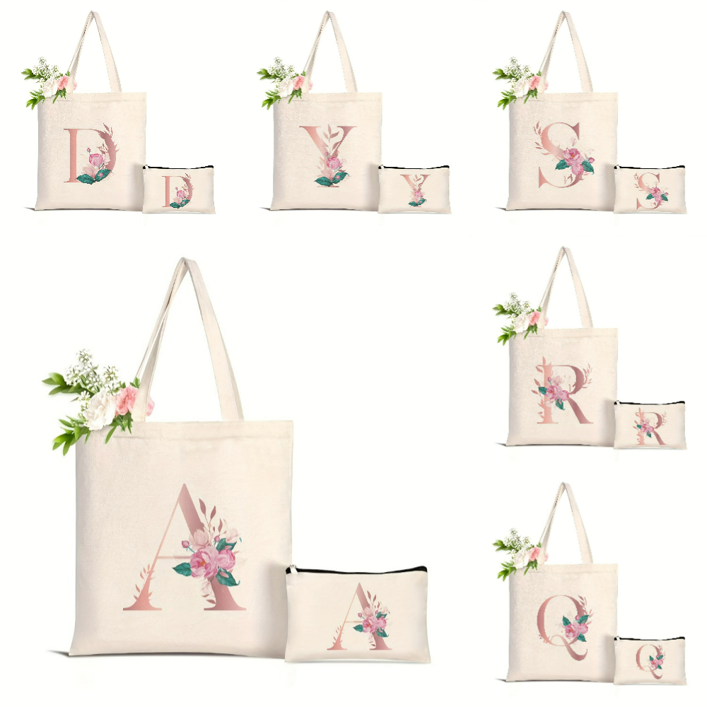 Women'S Tote Bags Designer - Bolsa de compras con estampado floral