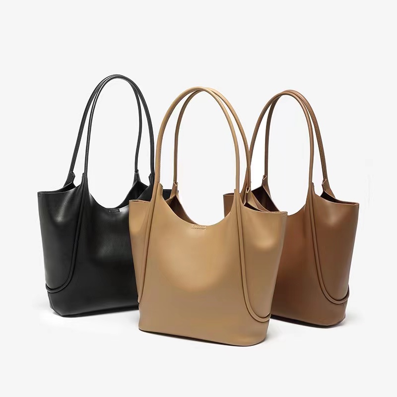 Women'S Tote Bags Designer - ANGENGRUI Bolso de mano de cuero