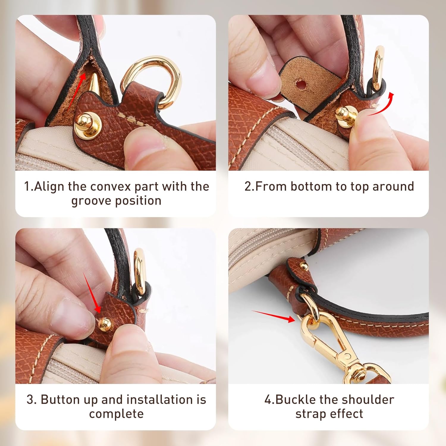 Correa de Hombro de Cuero para - Women'S Bags Longchamp reseña y precio