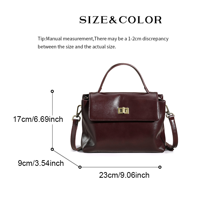 Bolso Bandolera de Cuero Genui - Women Bags Zara reseña y precio