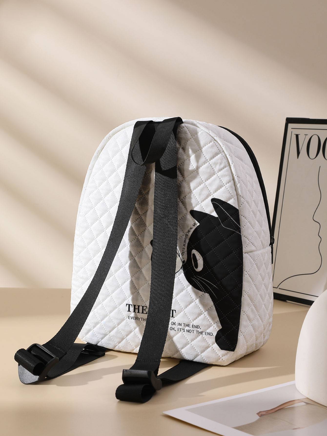 Mochila compacta acolchada con - Mini Backpack Women reseña y precio