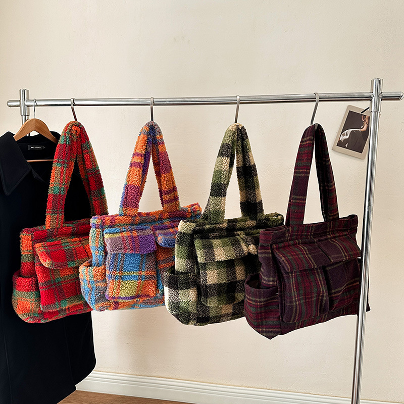 Bolsos de mano de lana de cord - Women'S Tote Bags Designer reseña y precio