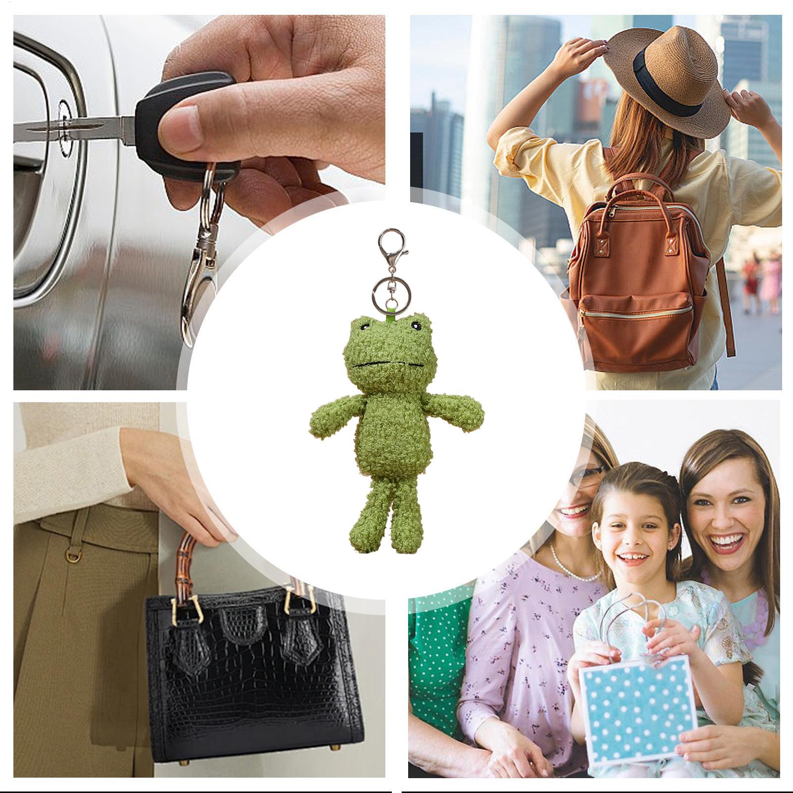 LLavero de rana de peluche par - Women'S Bags New Collection reseña y precio