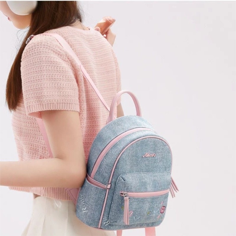 Mochila de oso bordado de mezc - Mini Backpack Women reseña y precio