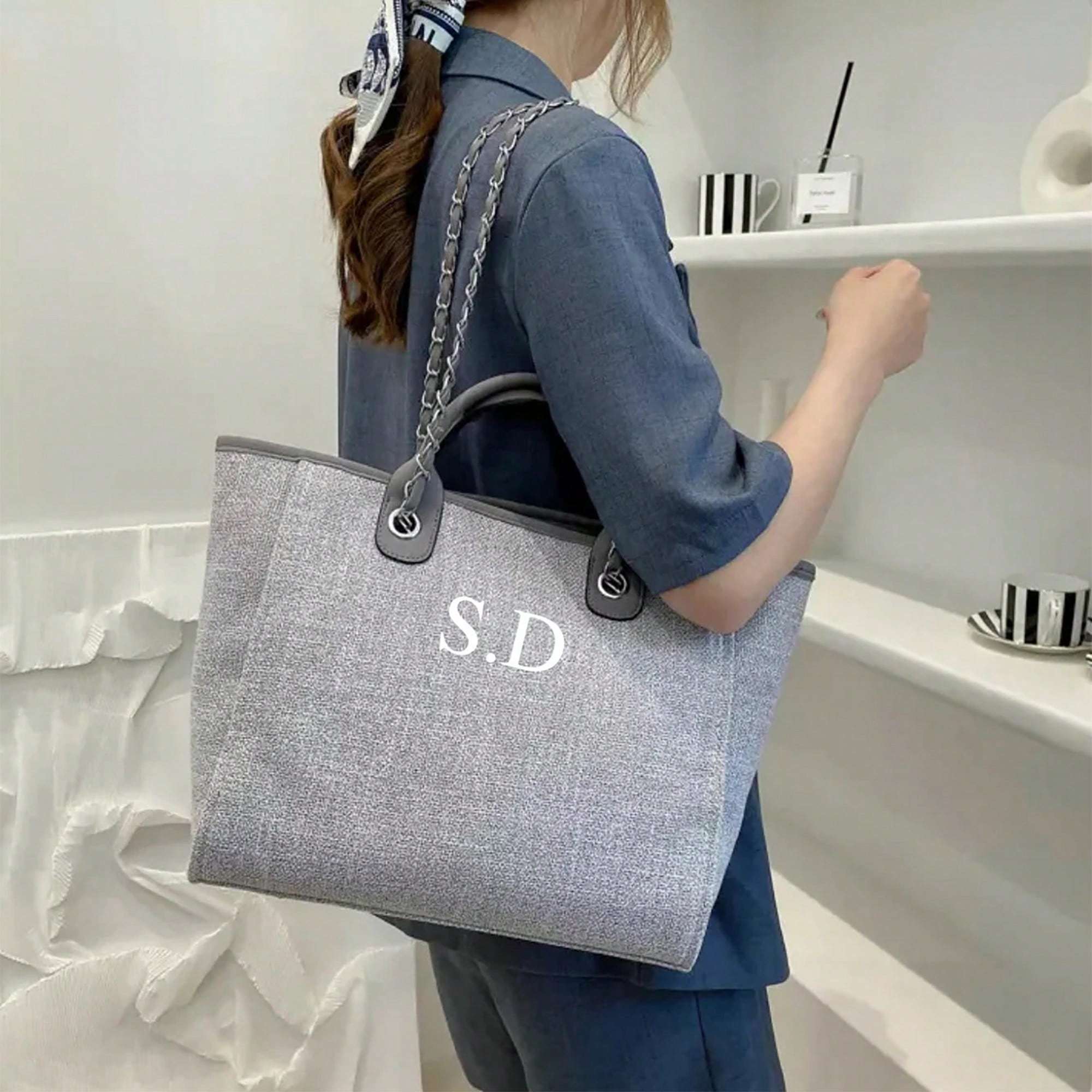 Bolso Tote Coreano Personaliza - Women'S Tote Bags Designer reseña y precio