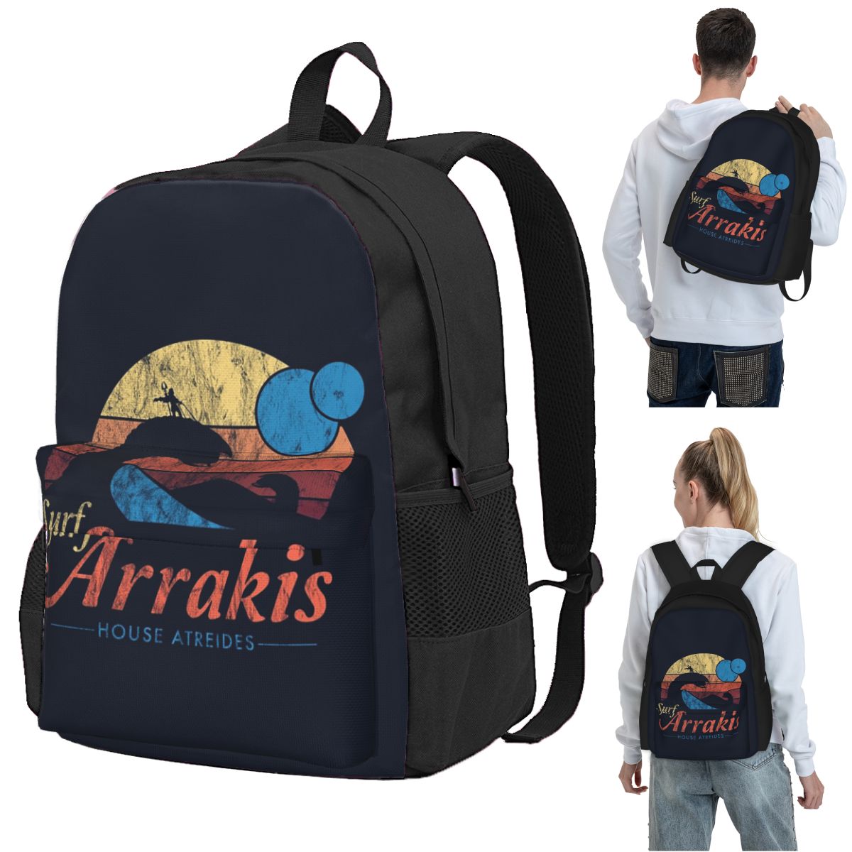 Mochila Arrakis Distressed Sur - Women Bags Dune reseña y precio