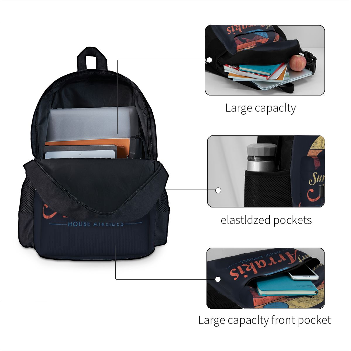 Mochila Arrakis Distressed Sur - Women Bags Dune reseña y precio