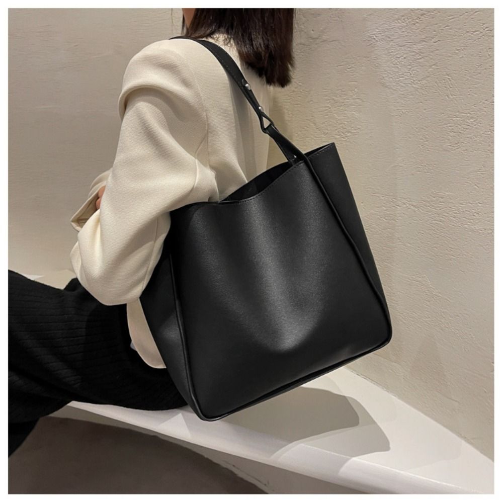 Bolsos de cuero PU de gran cap - Women Bags Zara reseña y precio