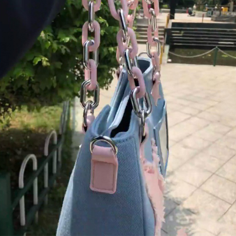 Bolso de hombro de mezclilla p - Women'S Tote Bags Designer reseña y precio